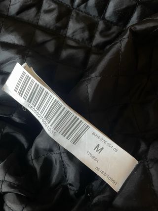 Bomber Stradivarius Negra Talla M