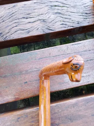 Bastones artesanales de madera 27€cada uno