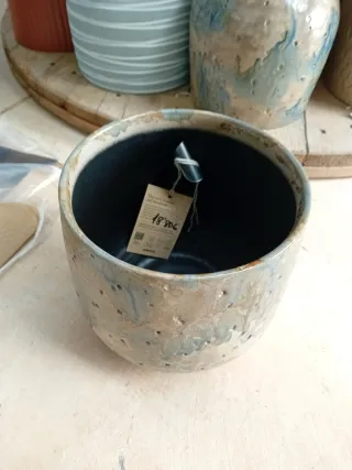 Cubremacetas Cerámica Verde