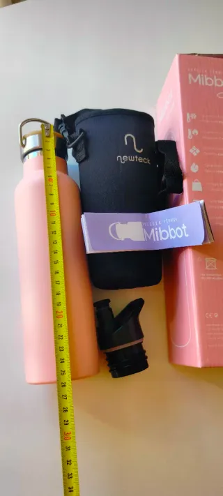 Botella Térmica Mibbot 600ml Rosa nueva a estrenar