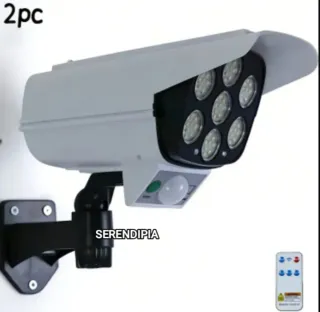 2 LUCES SOLARES (CÁMARAS DE VIGILANCIA FALSAS)