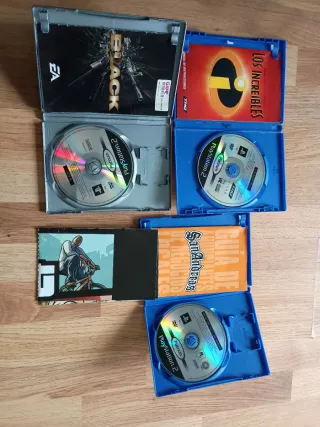 Lote 3 Juegos PS2: Black, GTA SA, Los Increíbles