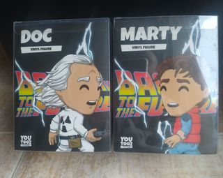 Doc & Marty Youtooz Vinyl Figures Back to the Futu