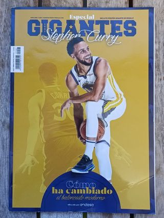 Revista gigantes. Stephen Curry