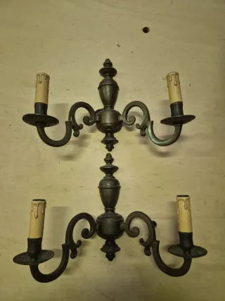 Applique da muro a candela