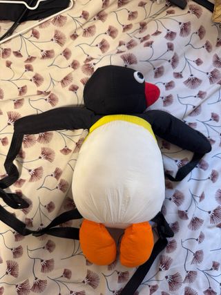 Mochila Pingu Peluche