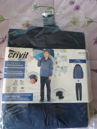 Conjunto impermeable Crivit 12-14 años