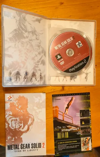 Metal Gear Solid 2 PS2 PAL