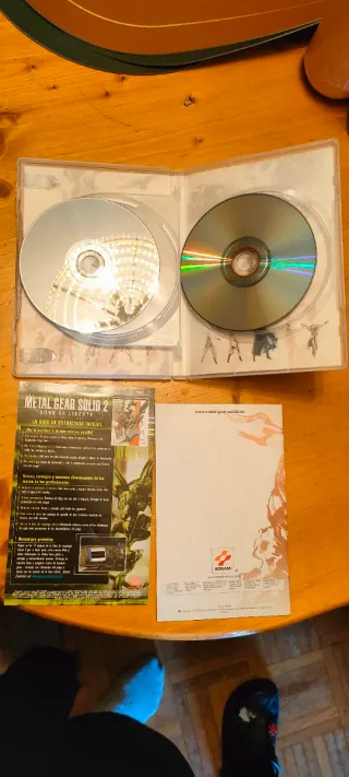 Metal Gear Solid 2 PS2 PAL