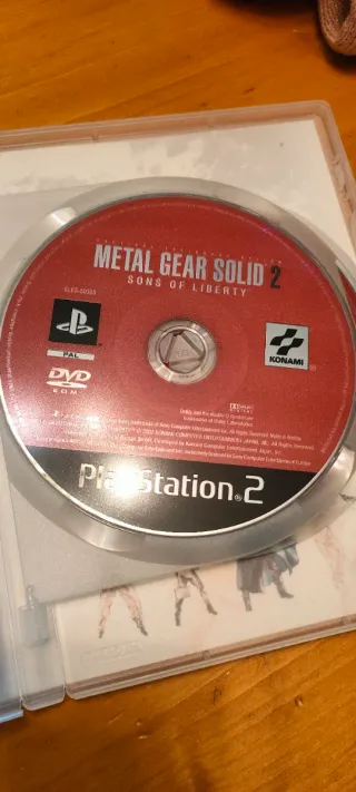 Metal Gear Solid 2 PS2 PAL