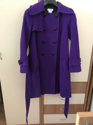 Cappotto Sonia Rykiel Viola Taglia M
