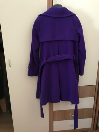 Cappotto Sonia Rykiel Viola Taglia M