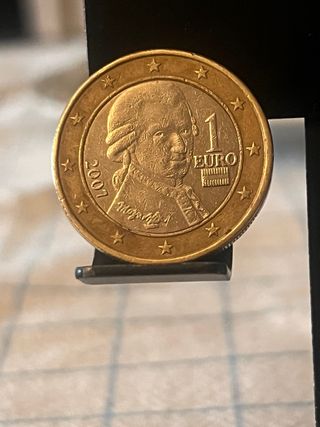 Moneda conmemorativa 1€ Austria Mozart 2007