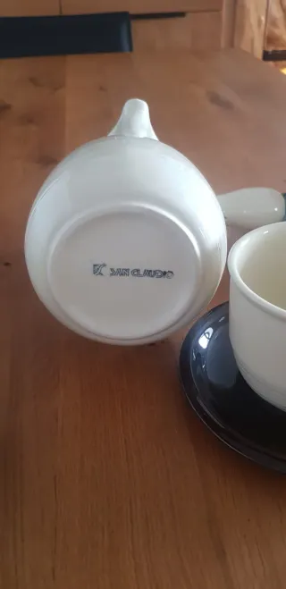 Juego Chocolatera San Claudio Cerámica
