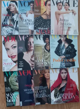 Pack Revistas Vogue España 2017