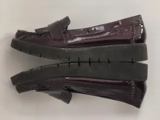 Mocasines Geox Burdeos Charol