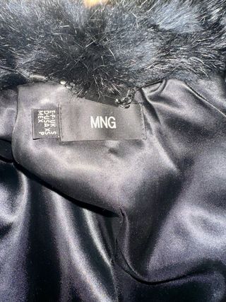 Cazadora pelo conejo Mango Talla s