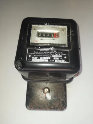 Contador Electricidad SAVIR 130V 5A