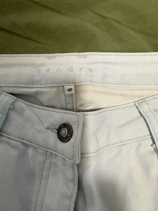 Jeans pitillo Sandro talla 40
