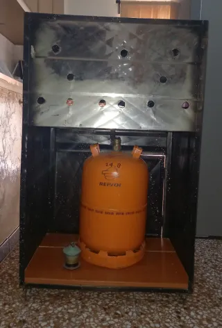 Horno de cocina negro