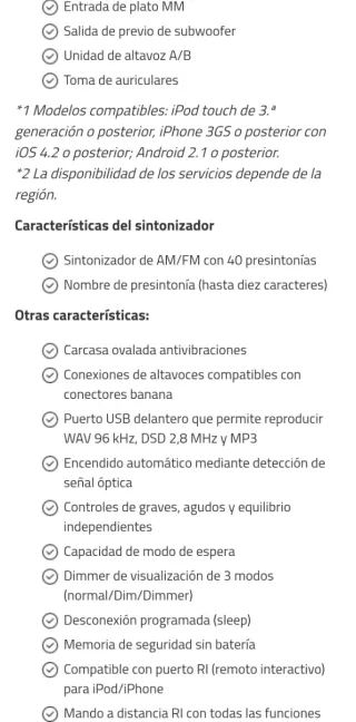 Amplificador Onkyo TX-8130 Plata