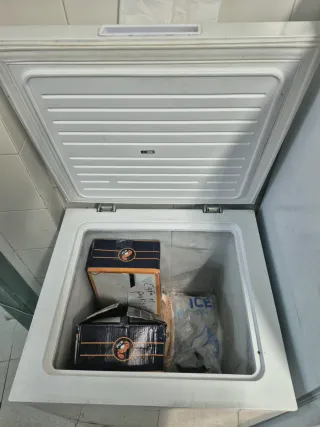 Congelador horizontal blanco