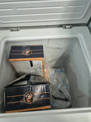 Congelador horizontal blanco