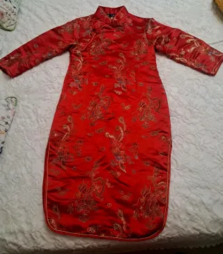Disfraz traje tradicional china mujer talla XS