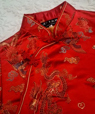 Disfraz traje tradicional china mujer talla XS