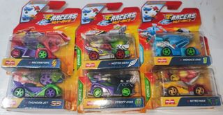 Lote de 6 T-Racers sin abrir