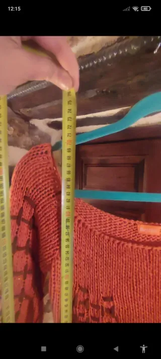 Jersey Bershka calado cuero