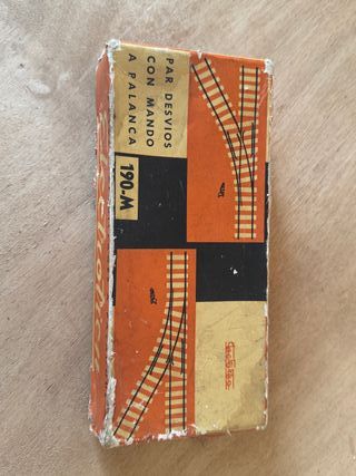 Electrotren M - Par Desvíos Manuales 190-M