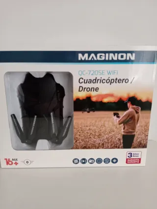 Dron Supra 2MP Cámara 720p WiFi 30m