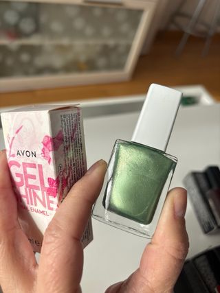 Lote 5 esmaltes Avon + Top Coat matte