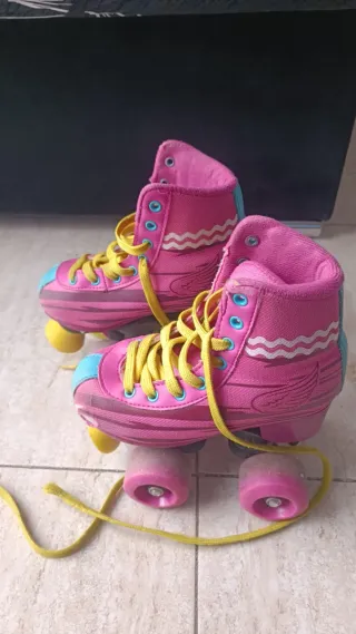 Patines Soy Luna Talla 30/31 + Funda