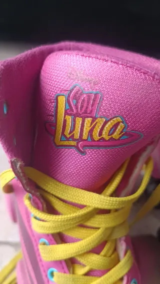 Patines Soy Luna Talla 30/31 + Funda