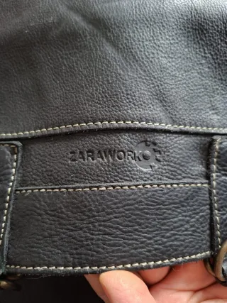 Bolso de hombre Zara Negro