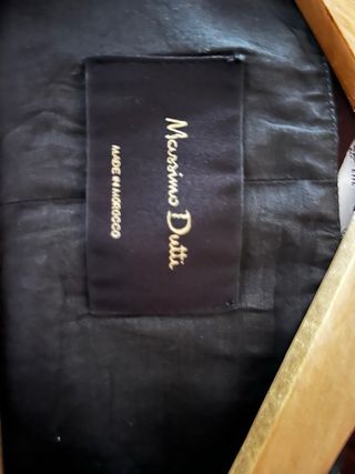 Chaleco Massimo Dutti Negro