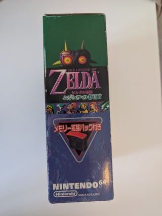 Zelda Majora's Mask N64 Japonés + Exp. Pack