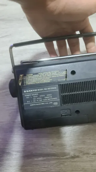 Radio Sanyo RP 6160D 2 Bandas