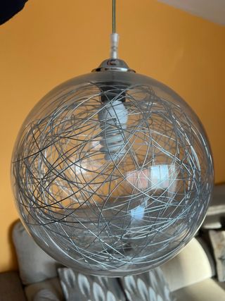 Lámpara de techo esférica diseño