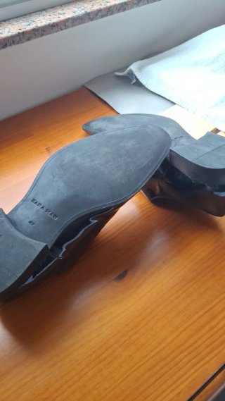Zapatos de charol negros para hombre