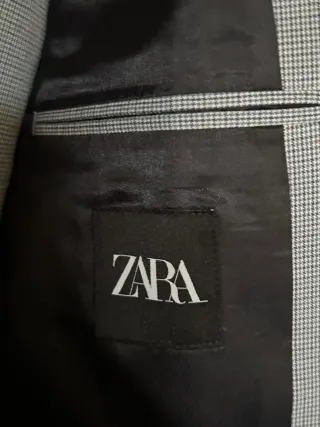 Completo uomo ZARA grigio taglia M