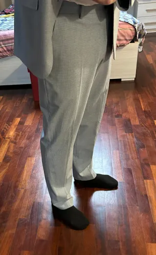 Completo uomo ZARA grigio taglia M