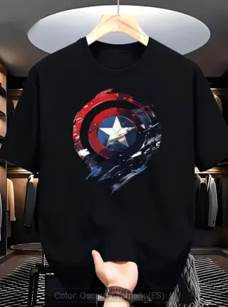 Camiseta Capitán América Escudo