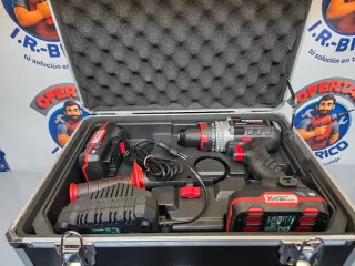 Maletín Atornilladora Percutor Parkside 20V NUEVO