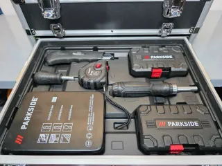 Maletín Atornilladora Percutor Parkside 20V NUEVO