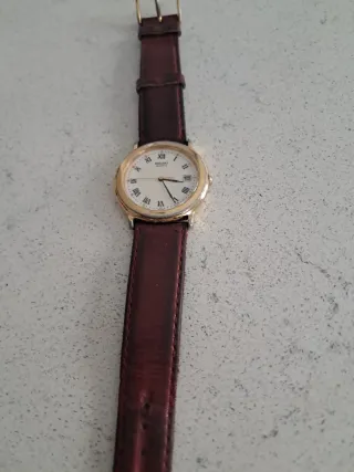 Reloj Seiko Cuarzo Vintage Marrón/Dorado