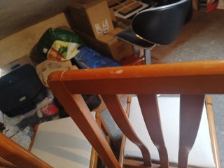 4 Sedie da Pranzo Ergonomiche in Legno (30€ per 4)