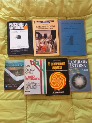 Lote 7 libros sobre psicología